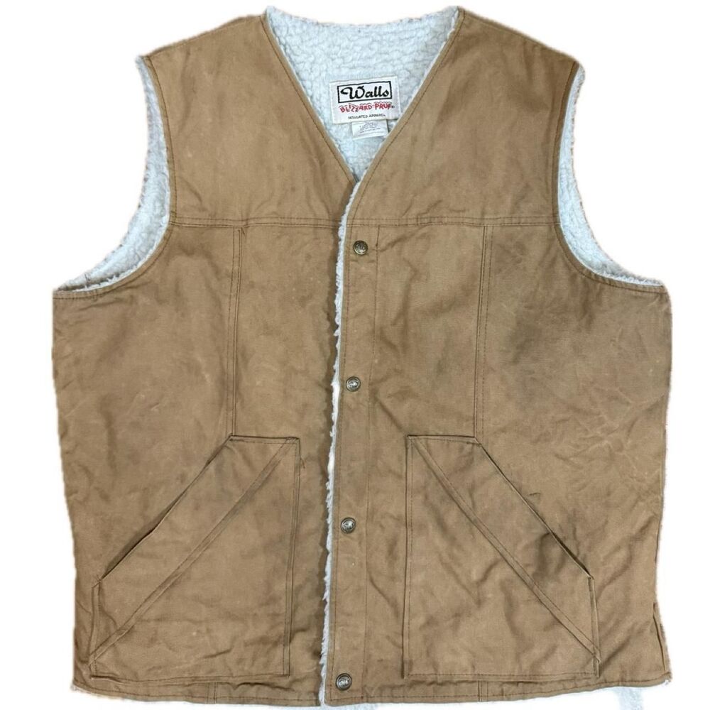 Walls Men's Tan and Brown Gilet